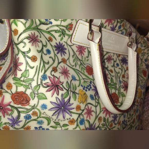 Dooney And Bourke Floral Embroidered Women's Bag - Picture 2 of 9
